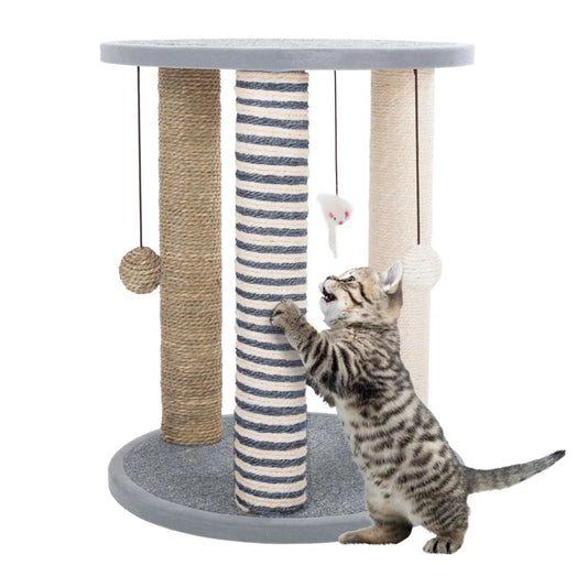 3-Post Cat Scratching Tower